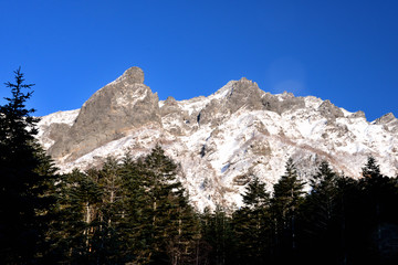 冬の横岳「大同心」