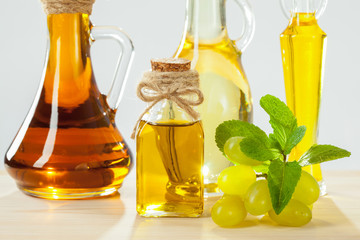 Beautiful skincare and haircare composition