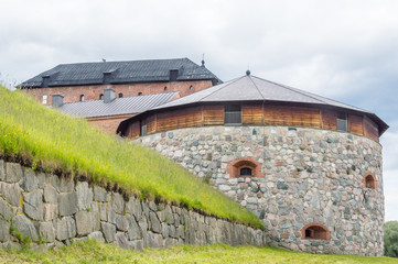 Gun turret in Hämeenlinna, Finland © waari