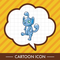 bizarre monster theme elements