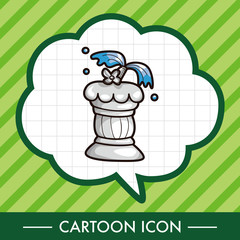 Amusement park facilities theme elements