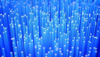 fiber optics background