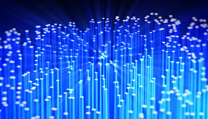 fiber optics background