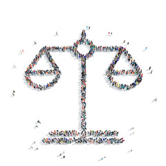 people  shape  scales icon