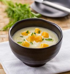 Fennel cream soup