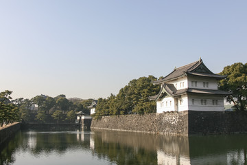 Fototapeta na wymiar Imperial palace, Tokyo