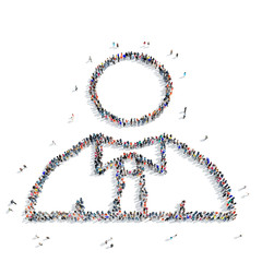 people  shape  human man