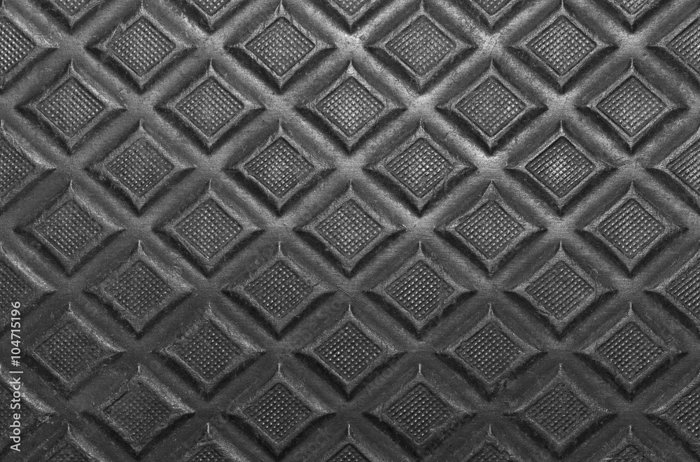 Aufkleber design on steel for pattern and background