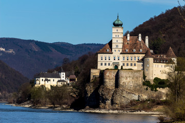 Fototapeta premium Österreich, Niederösterreich, Schloss Schönbühel