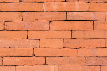 red brick wall texture background.