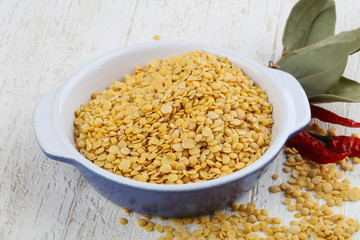 Yellow lentils