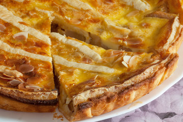 Tarte aux poires et potiron