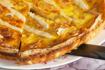 Tarte aux poires et potiron