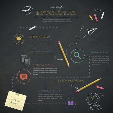 Education Infographic Template Design