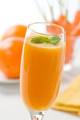 Orange and carrot juice