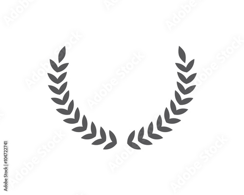 "Wreath Logo" Stock image and royalty-free vector files on Fotolia.com - Pic 104722741
