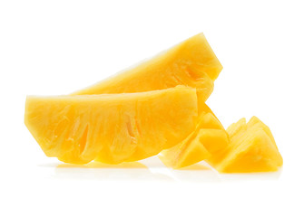 Pineapple isolated on white background