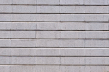 Striped Concrete Wall