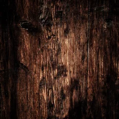 Close up of wall made of wooden planks / wood texture © nataliazakharova