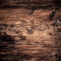 Close up of wall made of wooden planks / wood texture © nataliazakharova