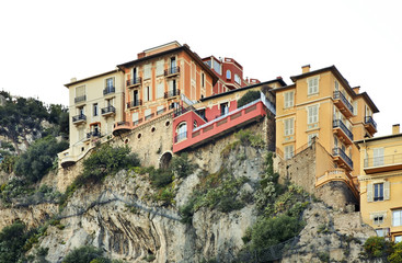 View of La Condamine. Principality of Monaco
