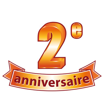 2&egrave;me anniversaire.