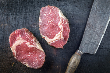 Dry Aged Rib-Eye Steak