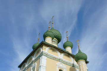 Orthodox church in Uglich. Built in 1690.