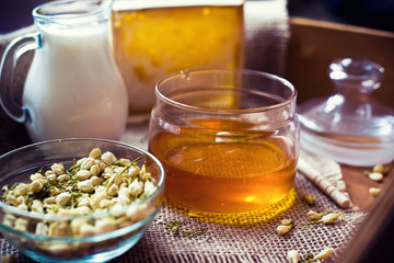 Jasmine honey and milk