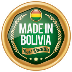 made in bolivia icon