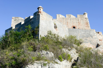 Fototapeta premium El Morro castle at Santiago de Cuba