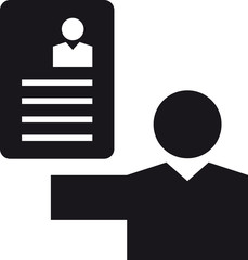 a MAN AND HIS CURRICULUM icon