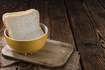 Fototapeta na wymiar Slice of toast bread