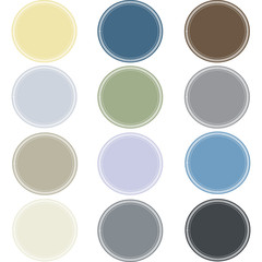 Label Frame, Border Frame, Circle Border Frame set