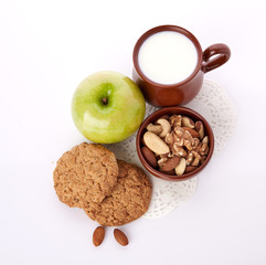 breakfast on table