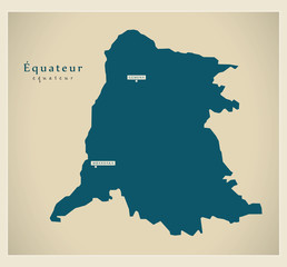 Modern Map - Equateur CD