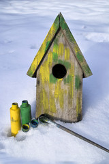 Painting Nesting Box