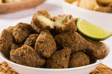 Kibe roast with chesse. Brazilian snack