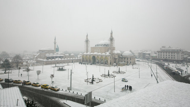 Images from the Mevlana Museum in Konya