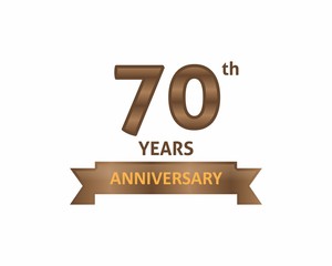 70 Years Anniversary Logo