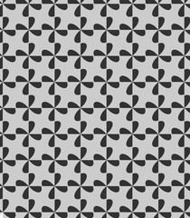 Black and White Tapestry Fabric Background that is repeats