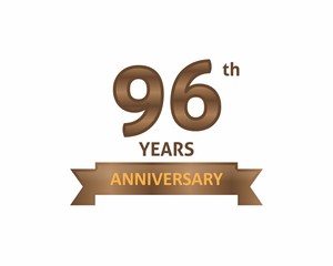 96 Years Anniversary Logo