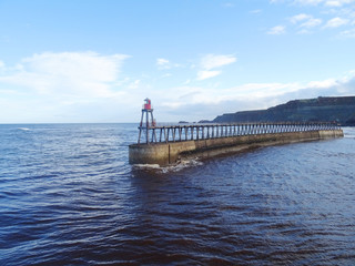 Fototapeta premium Lighthouse of Whitby
