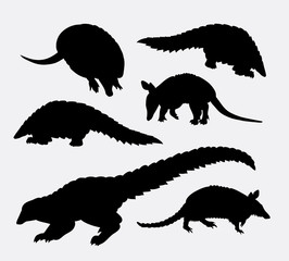 anteater animal silhouette. Good use for symbol, logo, web icon, mascot, avatar, sign, or any design you want. Easy to use.