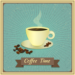 Coffee Time. Vector illustration