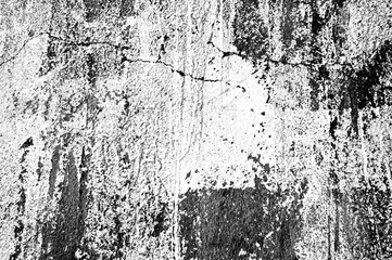 Fototapeta premium Grunge texture concrete scratched black and white color background cement. High quality. Close up