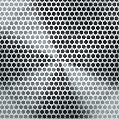 Vector Illustration brushed chrom metal texture pattern for backgrounds