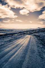 Gravel Road in Norway