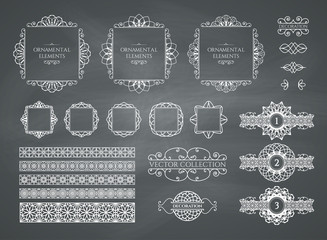 Calligraphic design elements