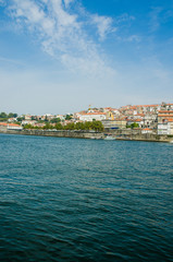 Fototapeta premium View of Porto city on summer day